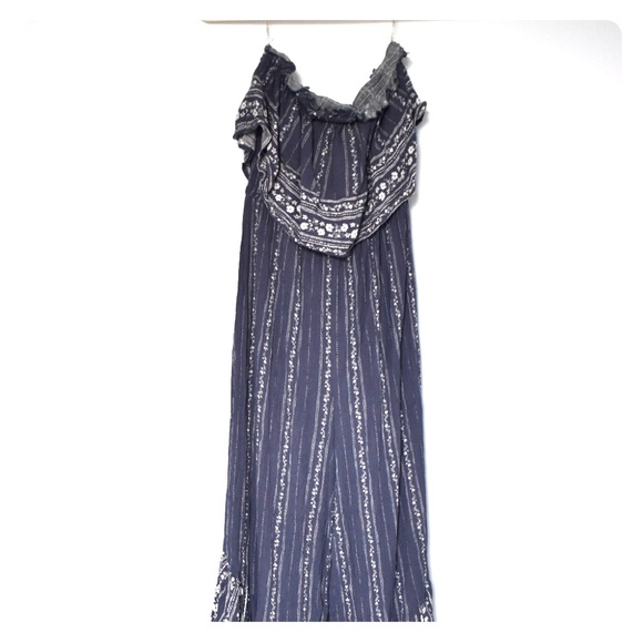 STRAPLESS JUMPSUIT - Picture 1 of 4